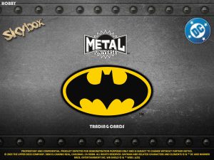 UPPER DECK SKYBOX METAL UNIVERSE BATMAN HOBBY