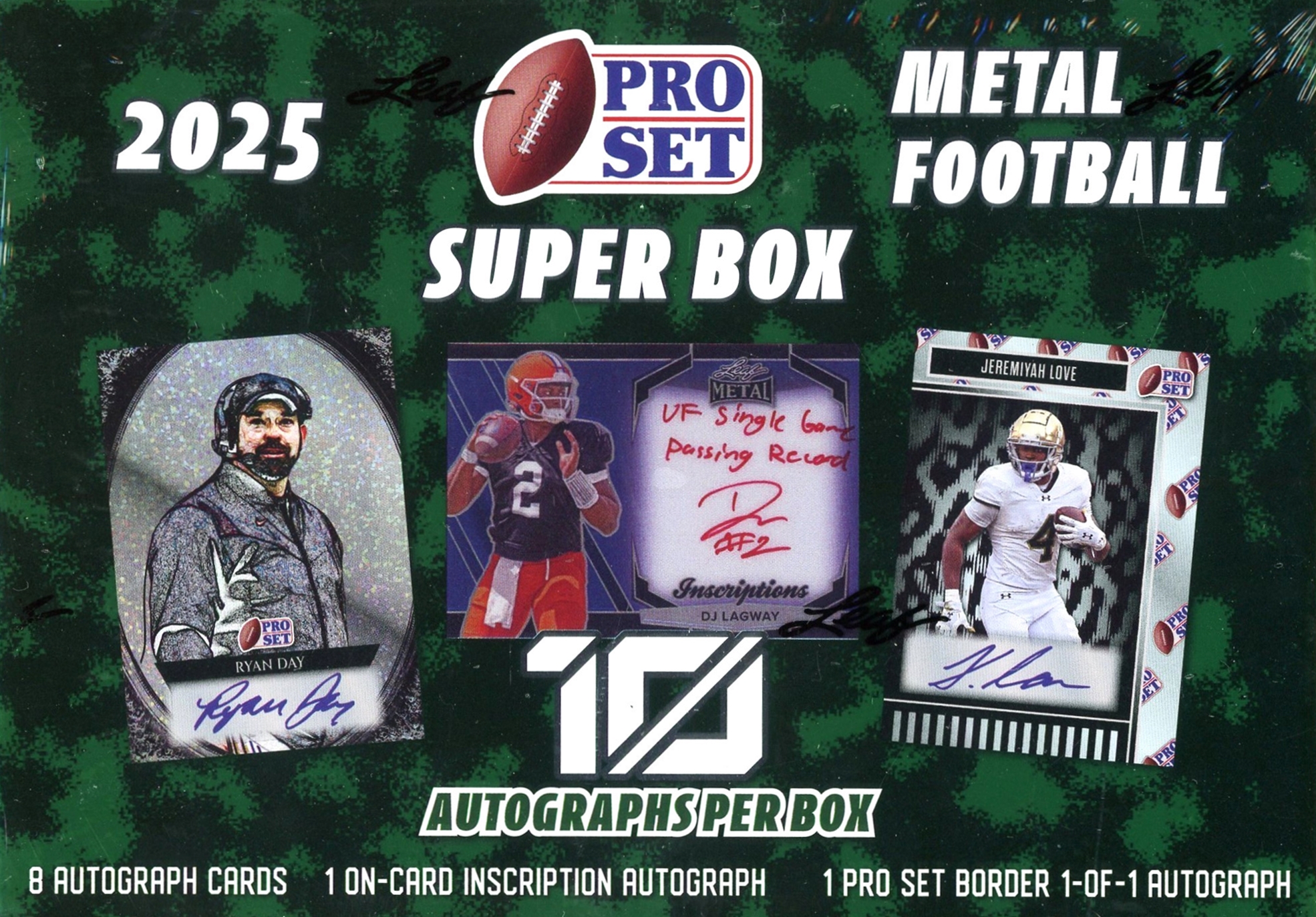 史上最も激安 SET PRO LEAF 2025 🏈 METAL BOX【製品情報 SUPER FOOTBALL シャツ