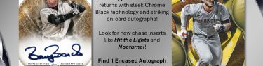 MLB 2025 TOPPS CHROME BLACK BASEBALL HOBBY