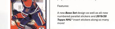 2024-25 TOPPS NHL STICKER COLLECTION ALBUM