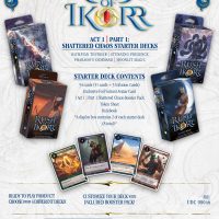 2025 UPPER DECK RUSH OF IKORR TCG Act 1 ｜Part 1 SHATTERED CHAOS STARTER DECK BOX