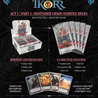 2025 UPPER DECK RUSH OF IKORR TCG Act 1 ｜Part 1 SHATTERED CHAOS BOOSTER