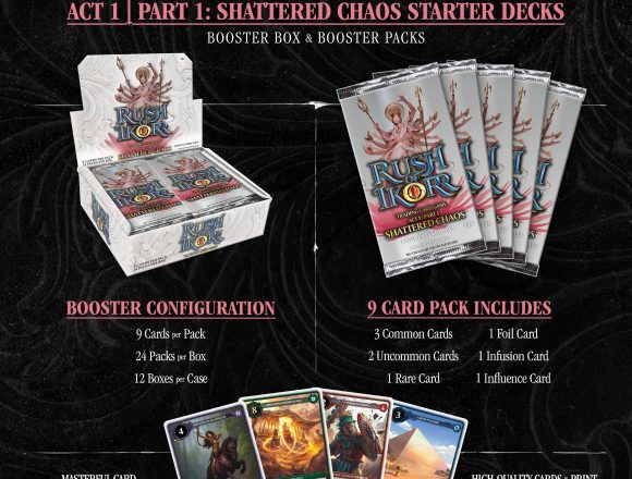 2025 UPPER DECK RUSH OF IKORR TCG Act 1 ｜Part 1 SHATTERED CHAOS BOOSTER