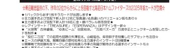 BBM 北海道日本ハムファイターズ ベースボールカード 2025