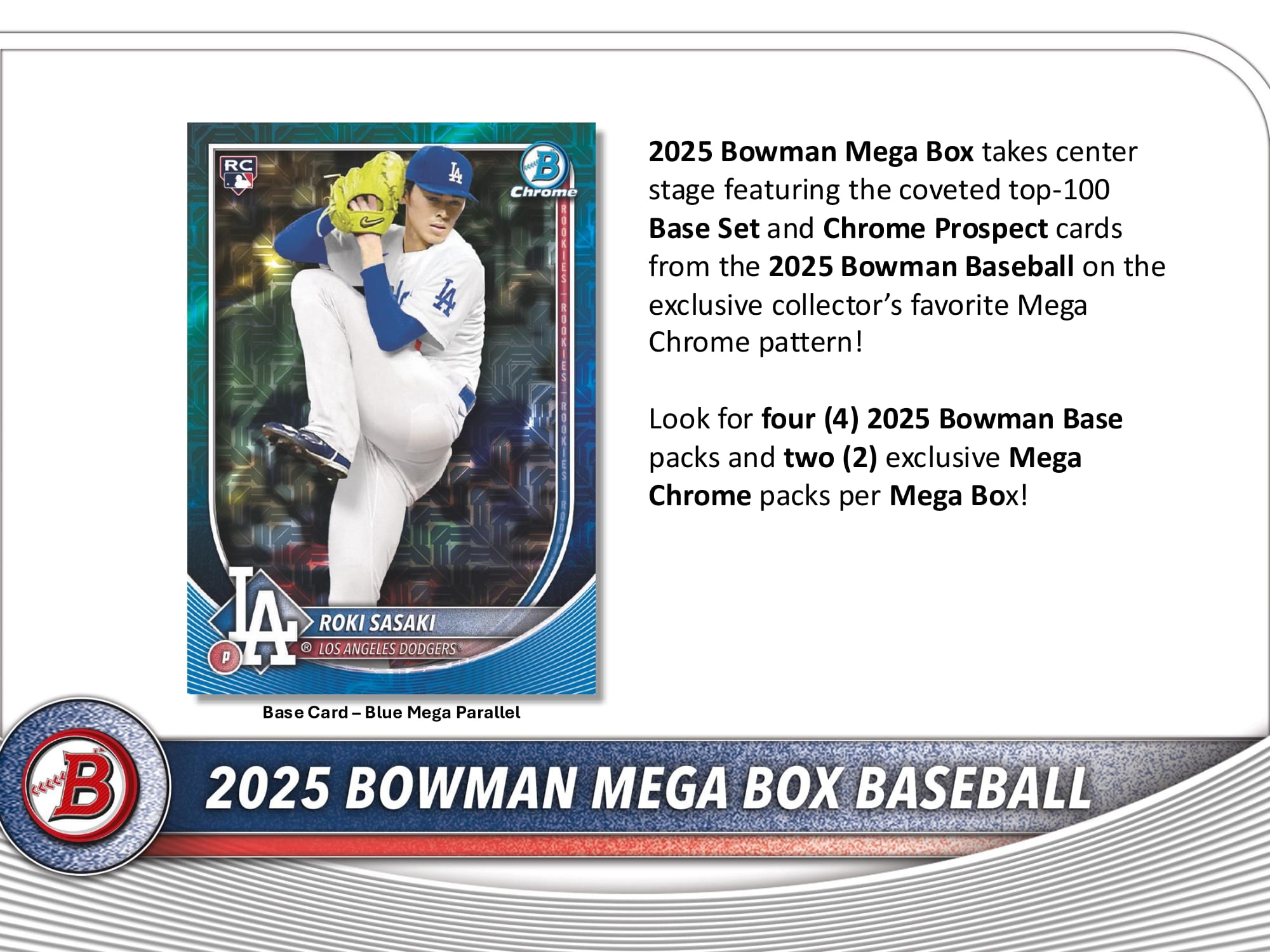 製品情報】2025 TOPPS BOWMAN BASEBALL MEGA BOX | Trading Card