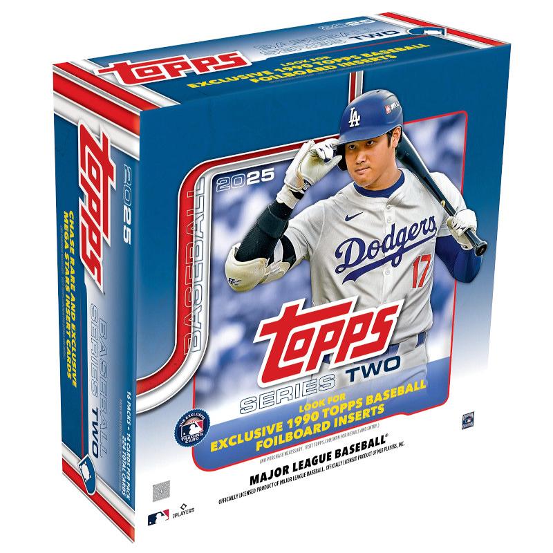 製品情報】MLB 2025 TOPPS SERIES 2 BASEBALL MEGA BOX