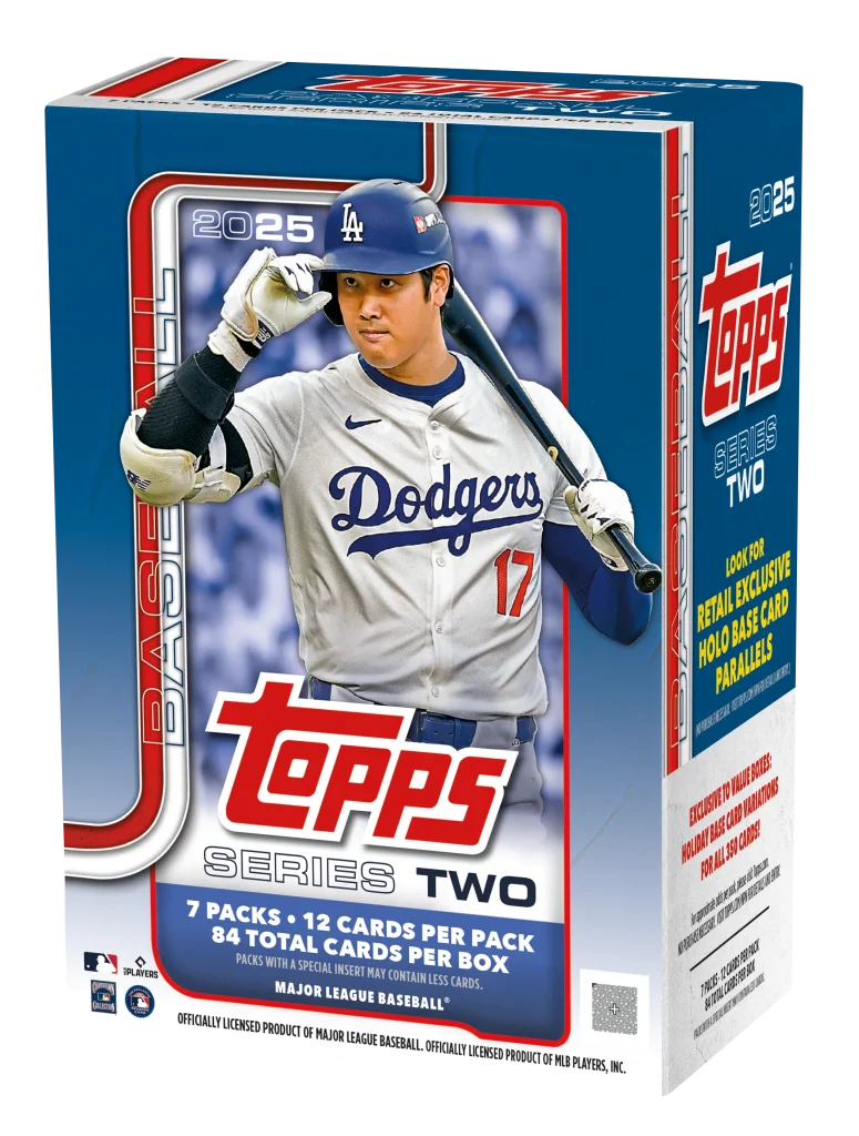 製品情報】MLB 2025 TOPPS SERIES 2 BASEBALL VALUE BOX