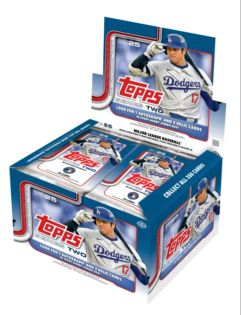 製品情報】MLB 2025 TOPPS SERIES 2 BASEBALL JUMBO