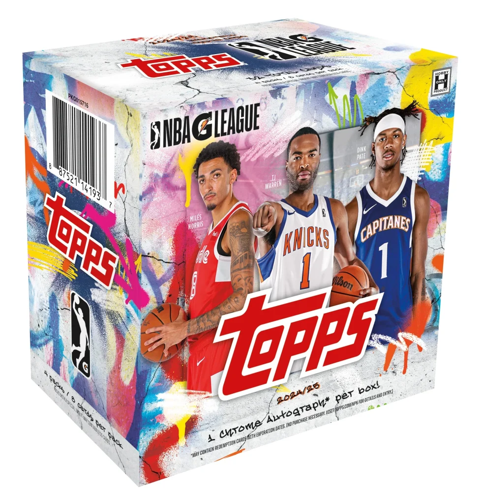 製品情報】2024-25 TOPPS G-LEAGUE BASKETBALL HOBBY