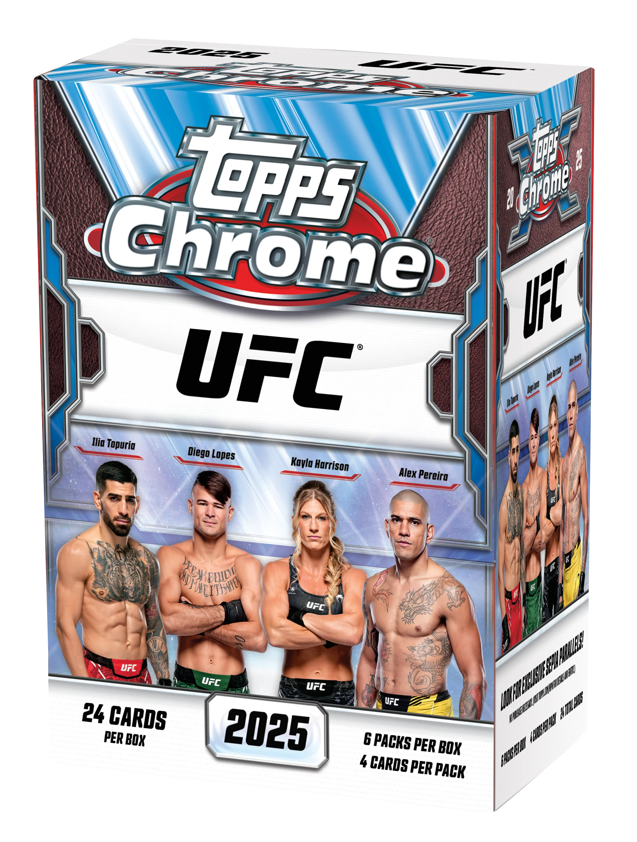製品情報】2025 TOPPS CHROME UFC VALUE BOX