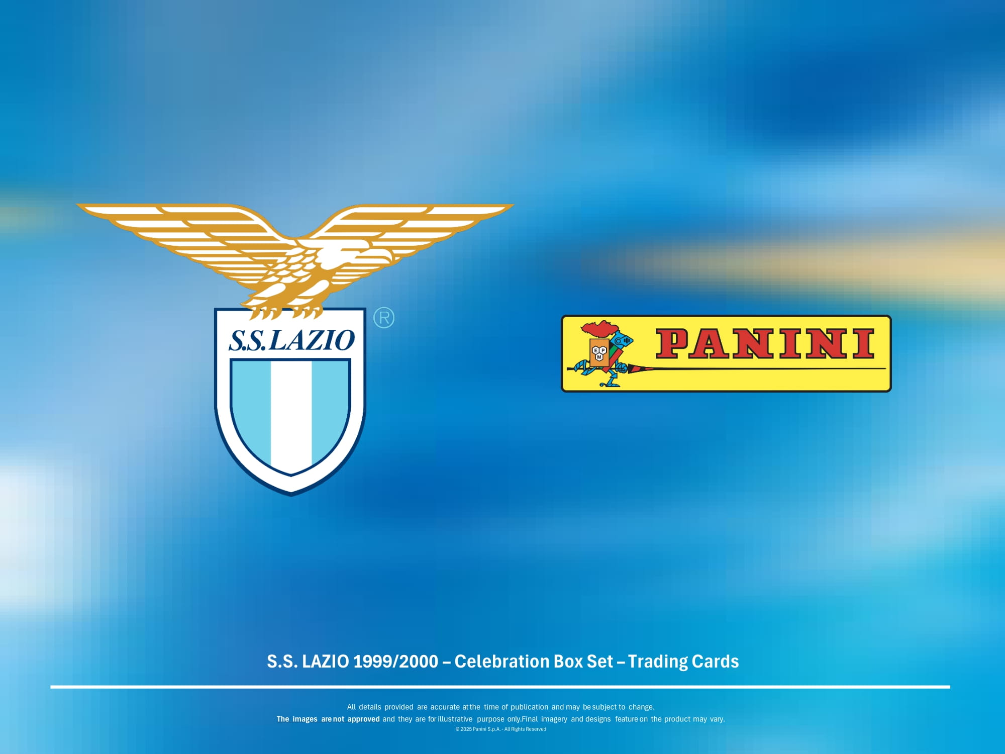 製品情報】2025 PANINI ITALY S.S. LAZIO 1999/2000 Celebration