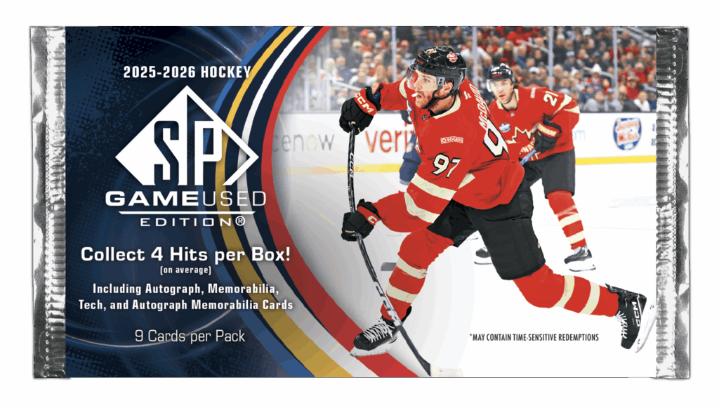 製品情報】NHL 2025-26 UPPER DECK SP GAME USED HOCKEY HOBBY