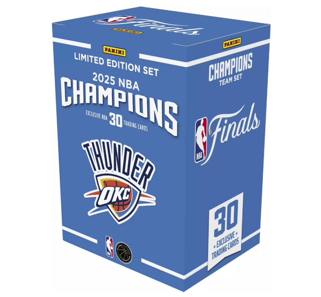 製品情報】NBA 2025 PANINI INSTANT OKC THUNDER CHAMPIONSHIP