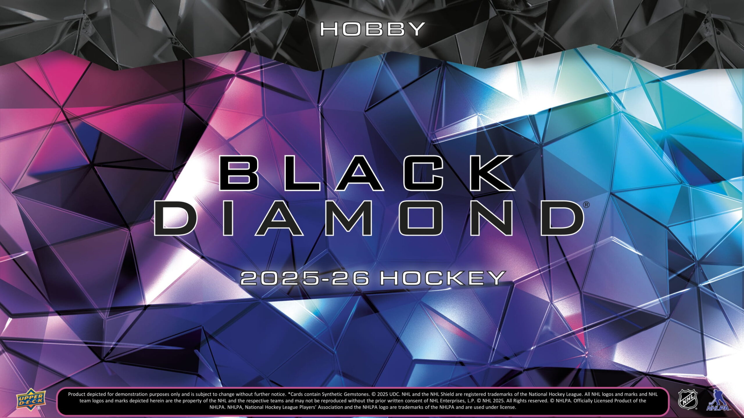 製品情報】NHL 2025-26 UPPER DECK BLACK DIAMOND HOCKEY HOBBY