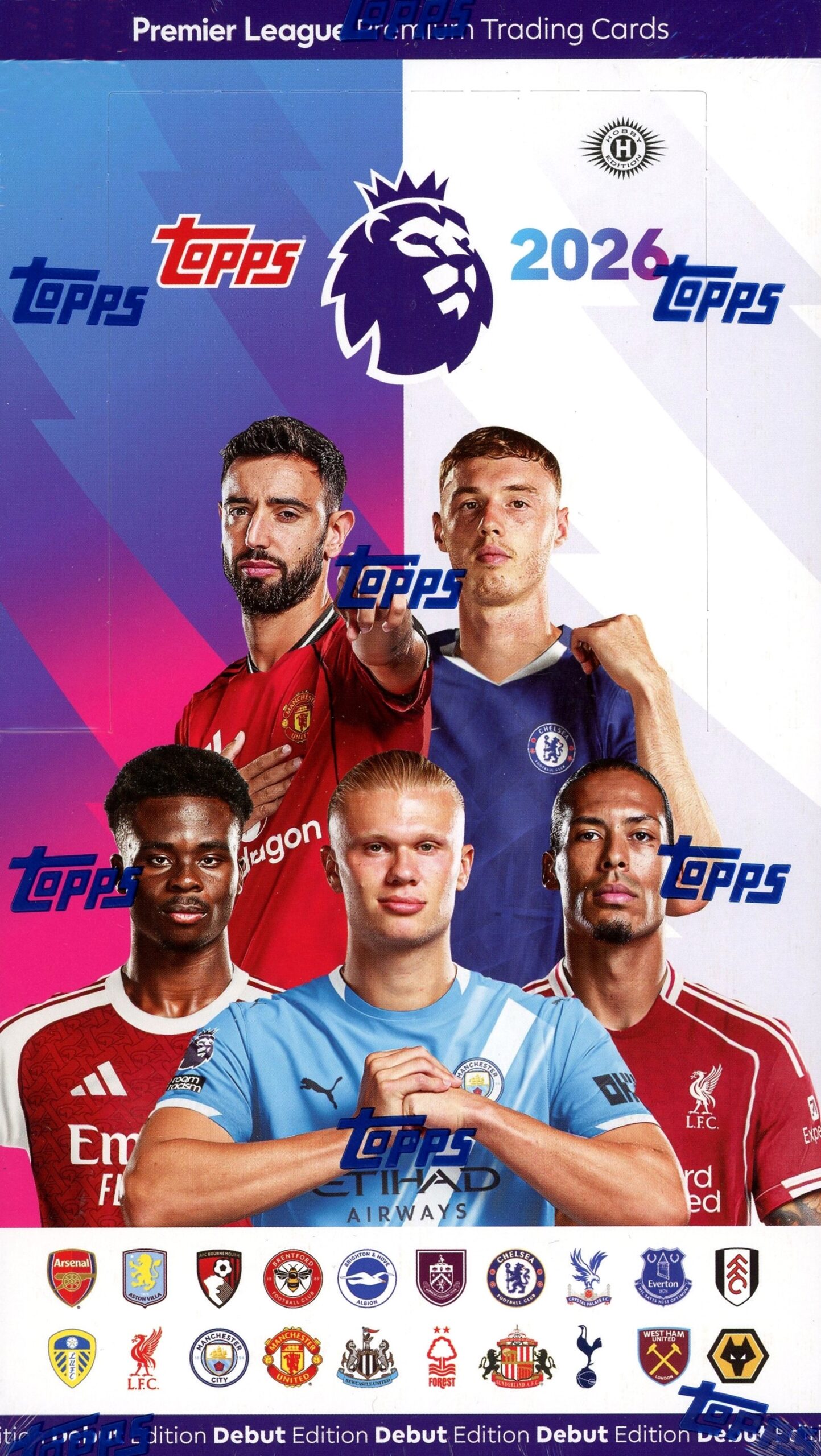 製品情報】2026 TOPPS PREMIER LEAGUE SOCCER HOBBY