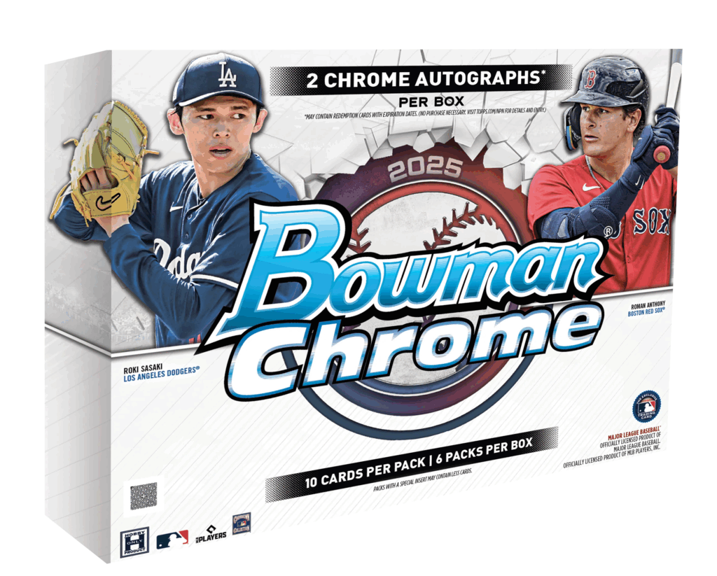 製品情報】MLB 2025 TOPPS BOWMAN CHROME BASEBALL HOBBY