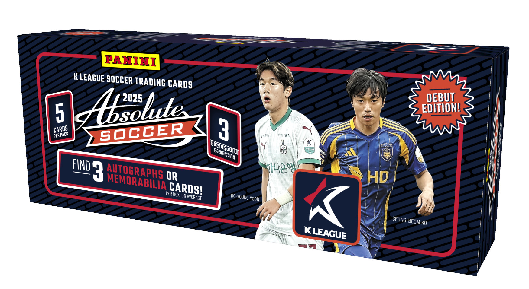 製品情報】 2025 PANINI ABSOLUTE K-LEAGUE SOCCER HOBBY