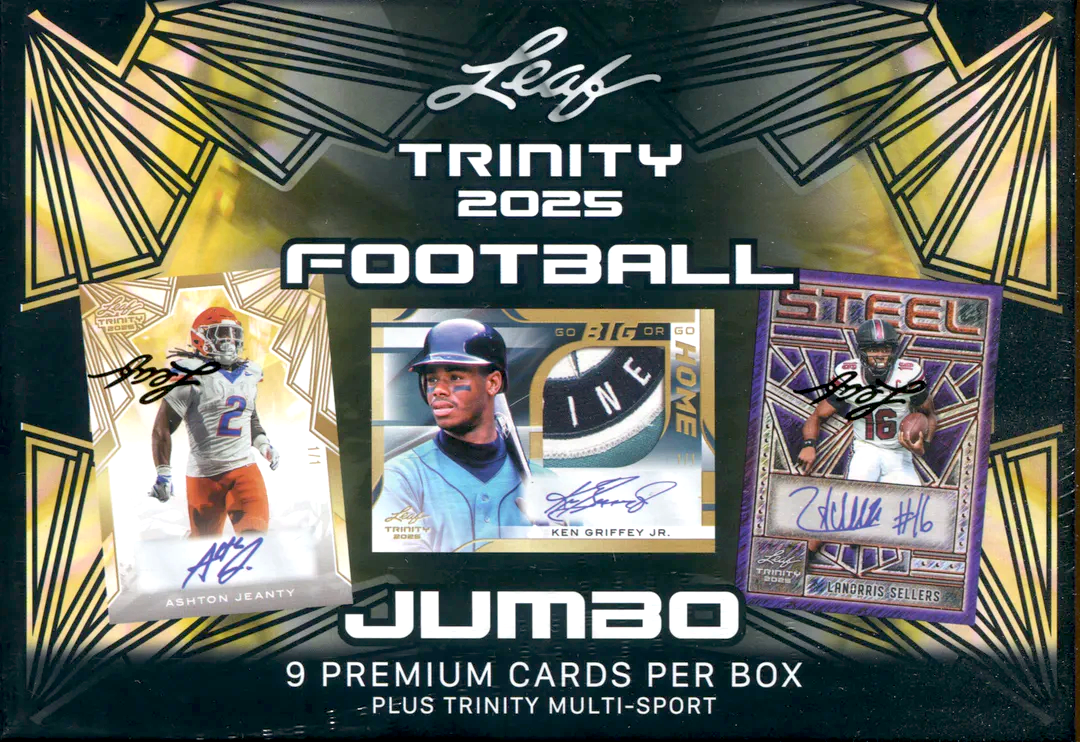製品情報】2025 LEAF TRINITY FOOTBALL JUMBO