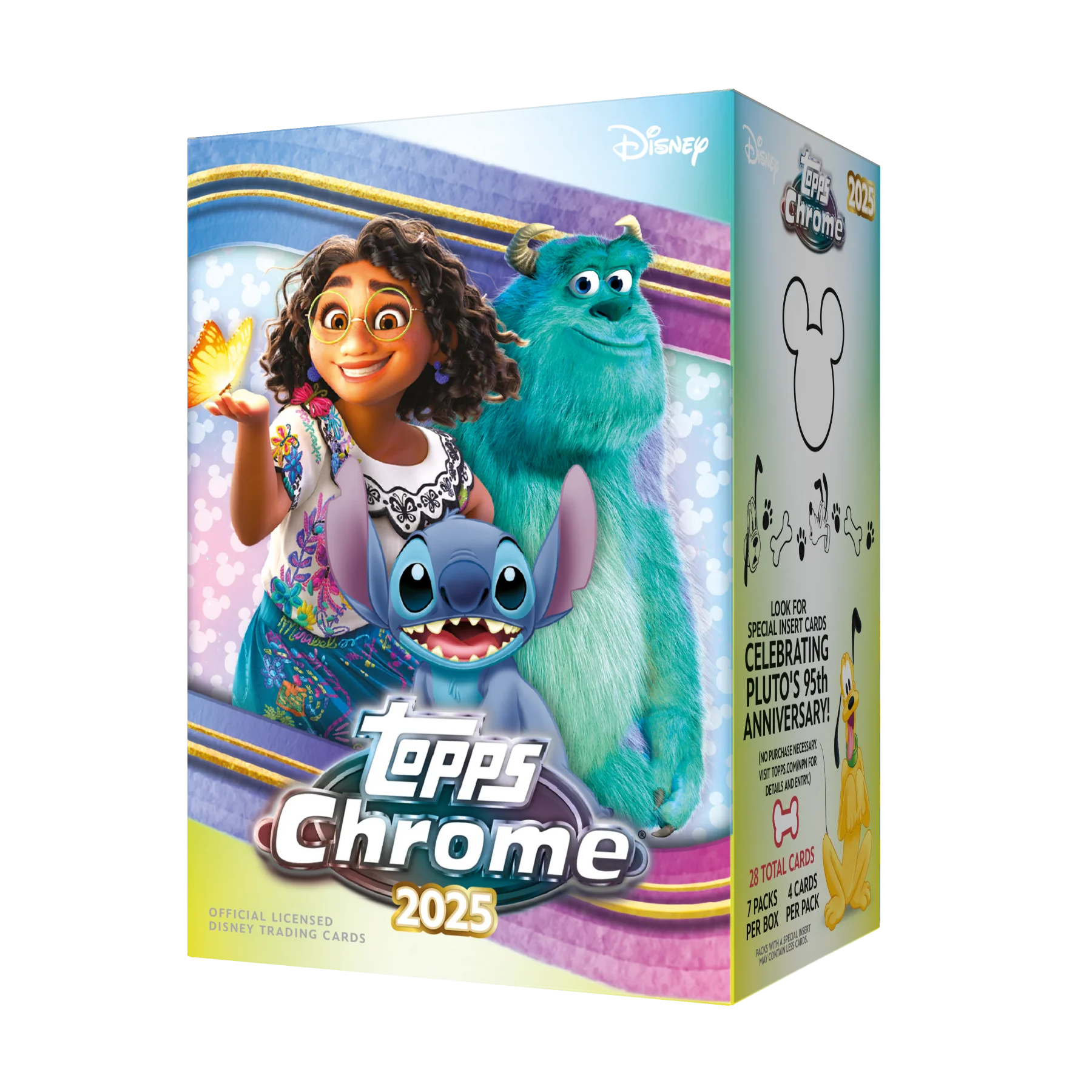 topps 2025 Disney Chrome アリエル 50シリアル 製品情報】2025 TOPPS CHROME DISNEY VALUE BOX