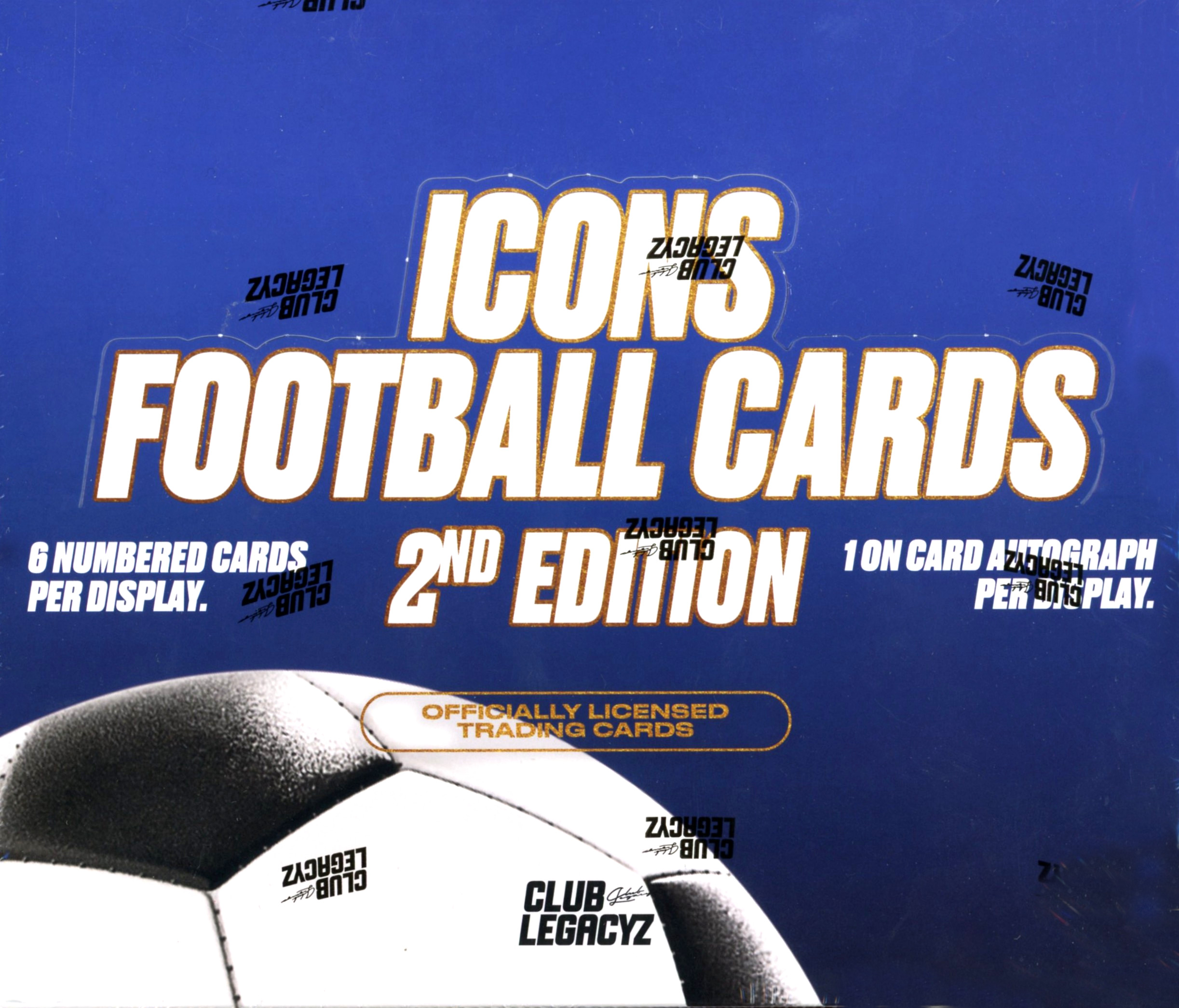 製品情報】2025 CLUB LEGACYZ ICONS 2ND EDITION FIFA SOCCER HOBBY