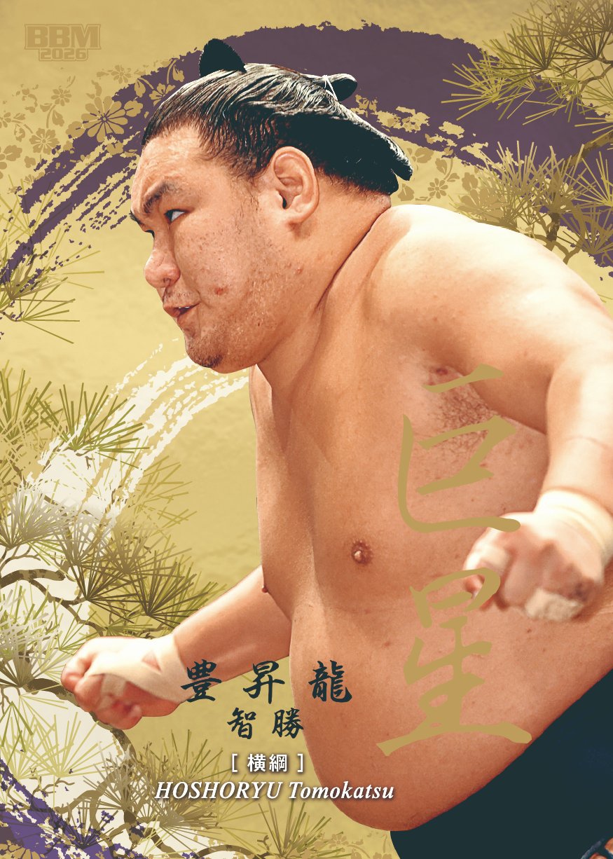 巨星 豊昇龍 横綱 | Trading Card Journal