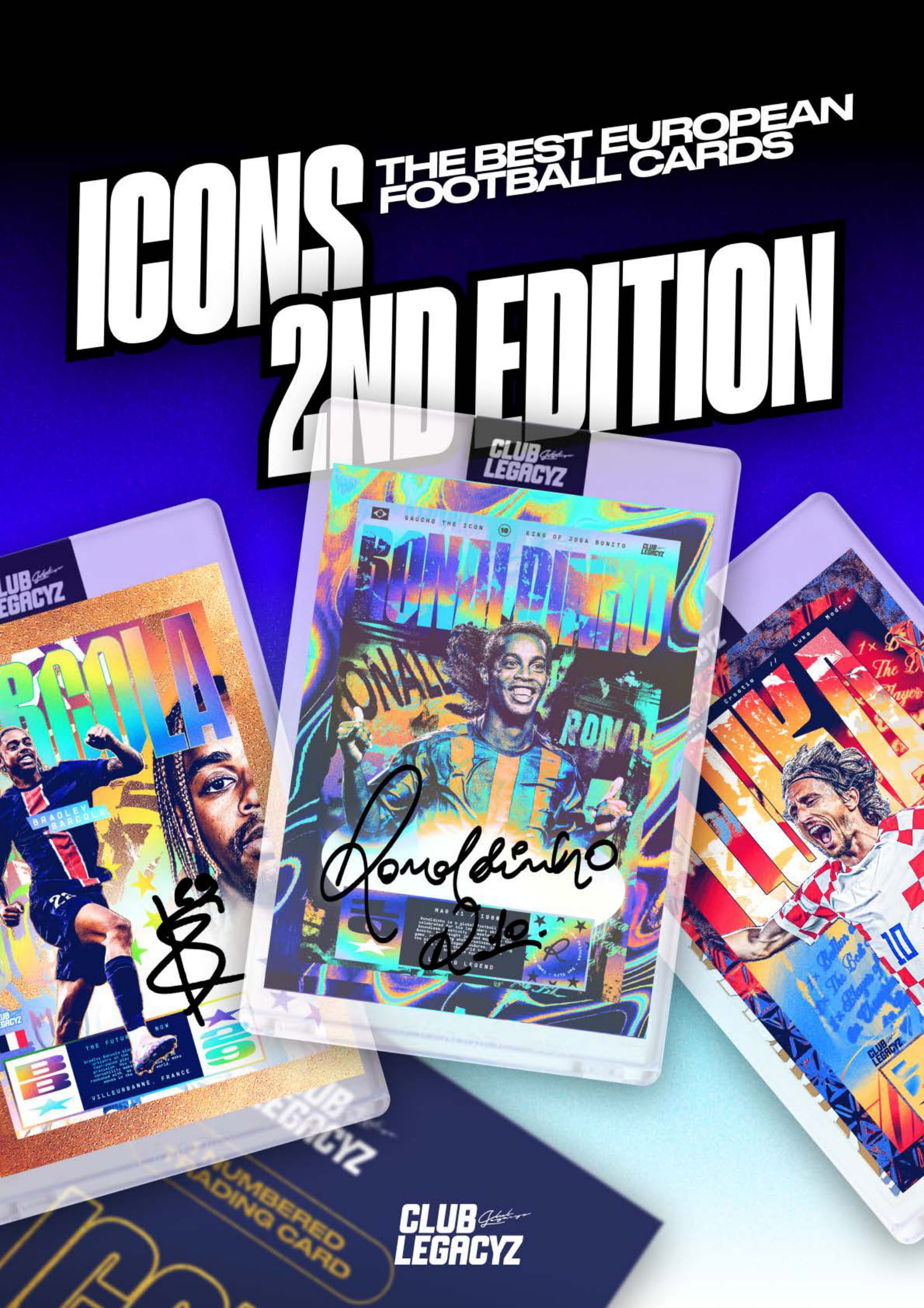 製品情報】2025 CLUB LEGACYZ ICONS 2ND EDITION FIFA SOCCER HOBBY