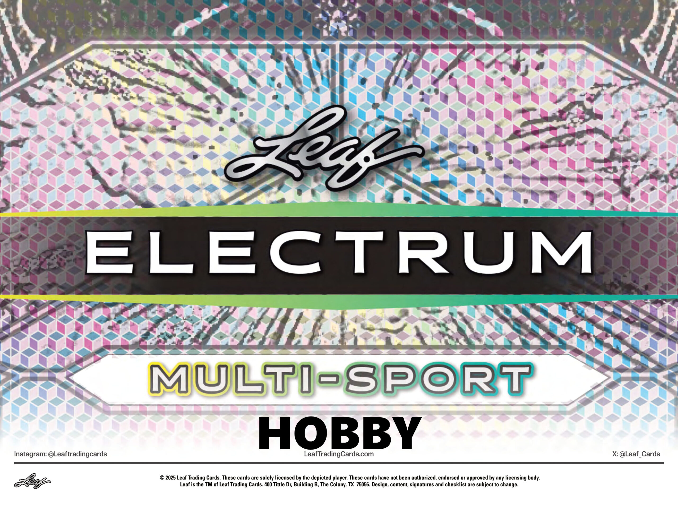 製品情報】2025 LEAF ELECTRUM MULTI-SPORT HOBBY