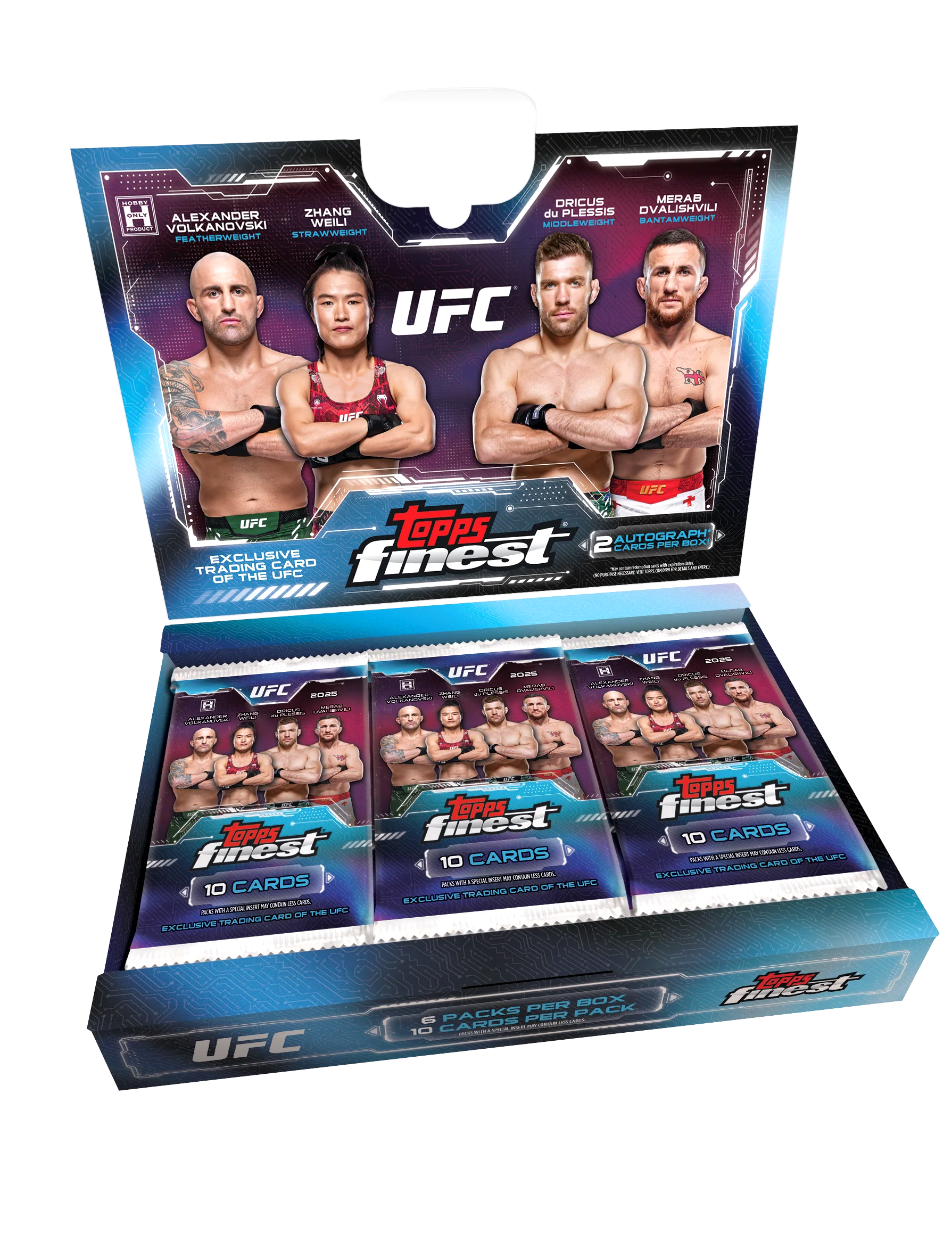 製品情報】2025 TOPPS FINEST UFC HOBBY