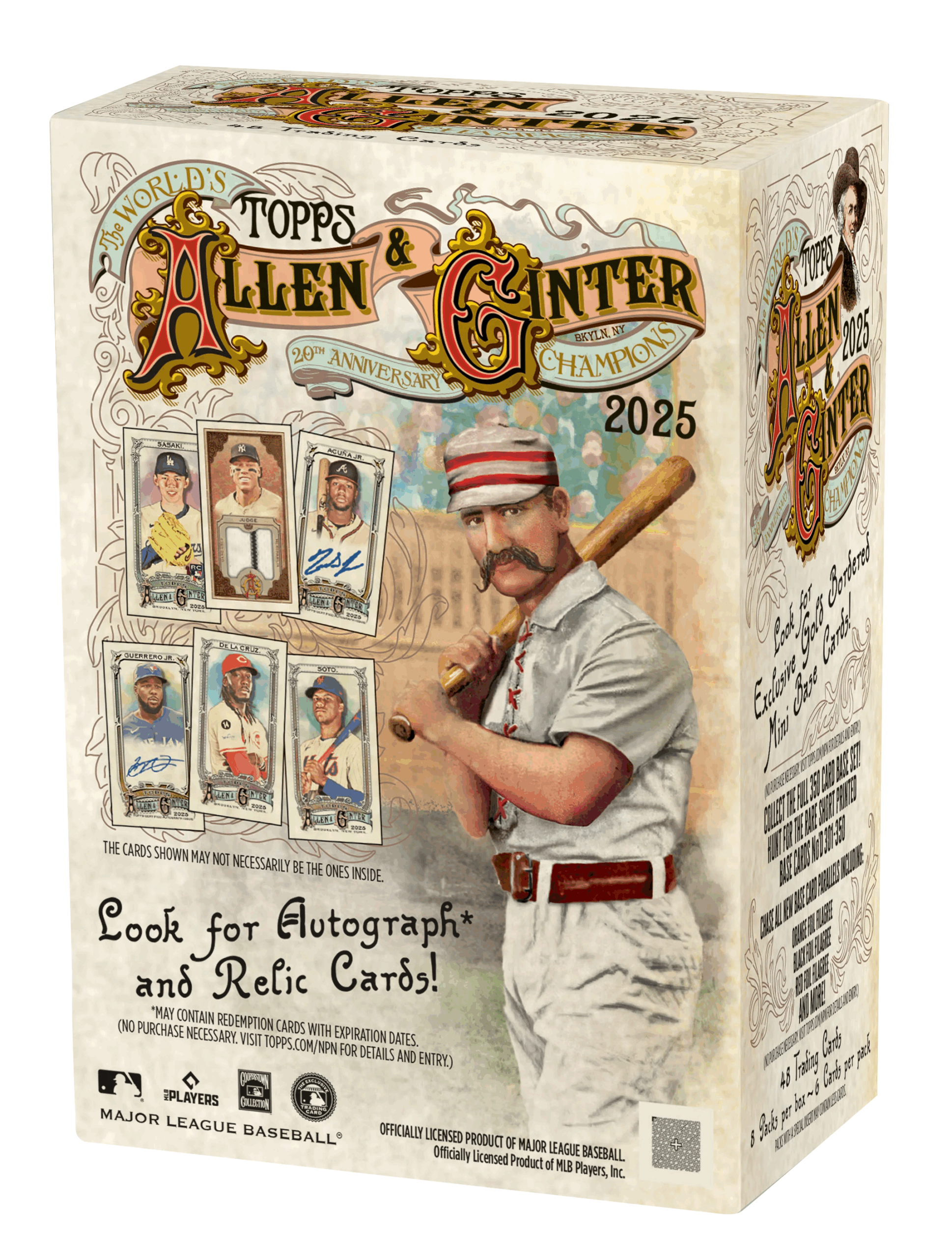 製品情報】MLB 2025 TOPPS ALLEN & GINTER BASEBALL VALUE BOX