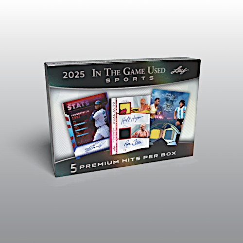 製品情報】2025 LEAF IN THE GAME USED SPORTS HOBBY