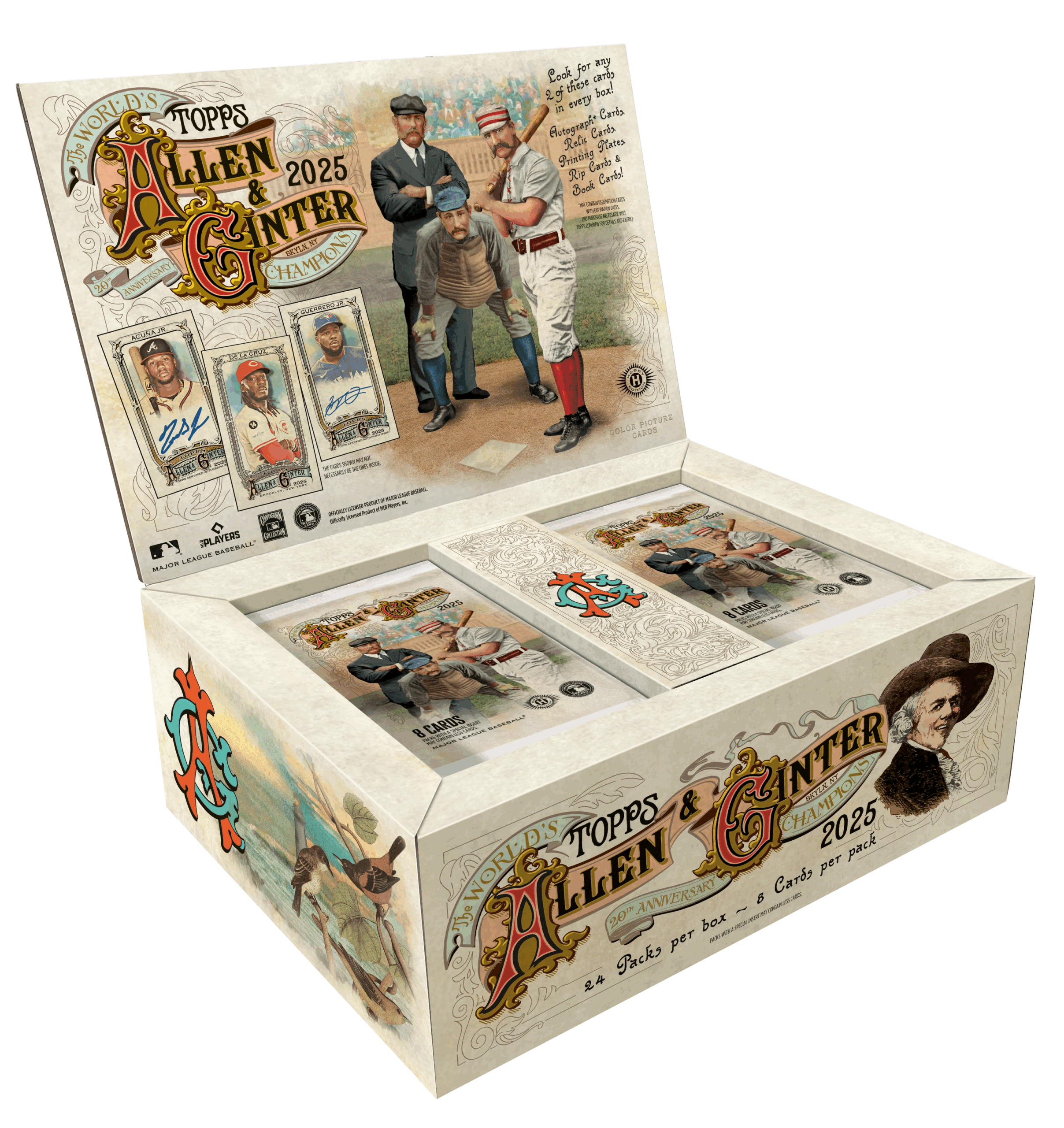 製品情報】⚾ MLB 2025 TOPPS ALLEN & GINTER BASEBALL HOBBY