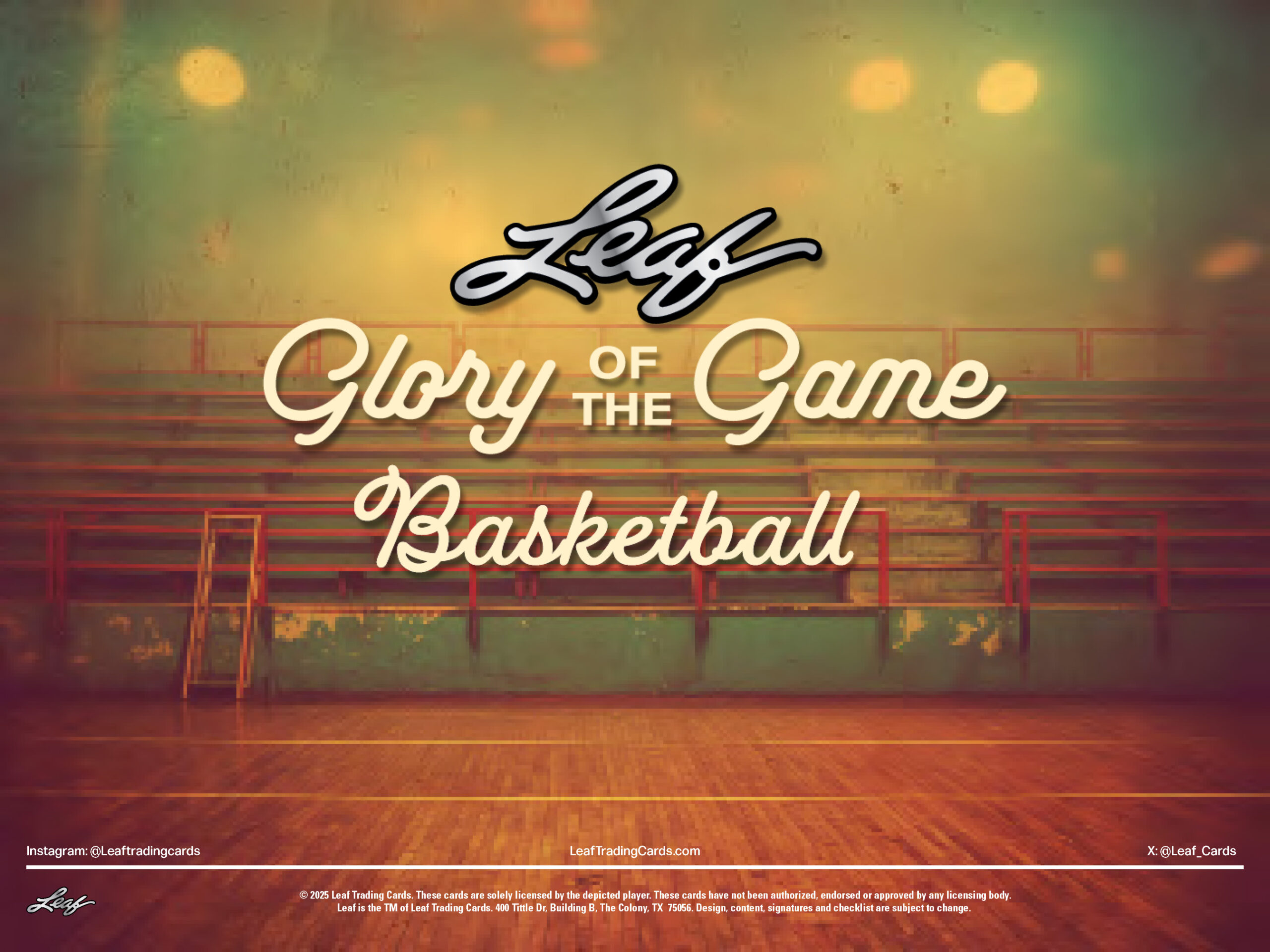 製品情報】2025 LEAF GLORY OF THE GAME BASKETBALL HOBBY
