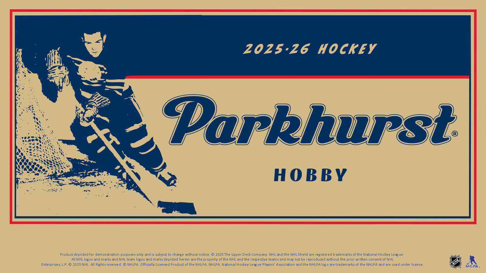 製品情報】NHL 2025-26 UPPER DECK PARKHURST HOBBY