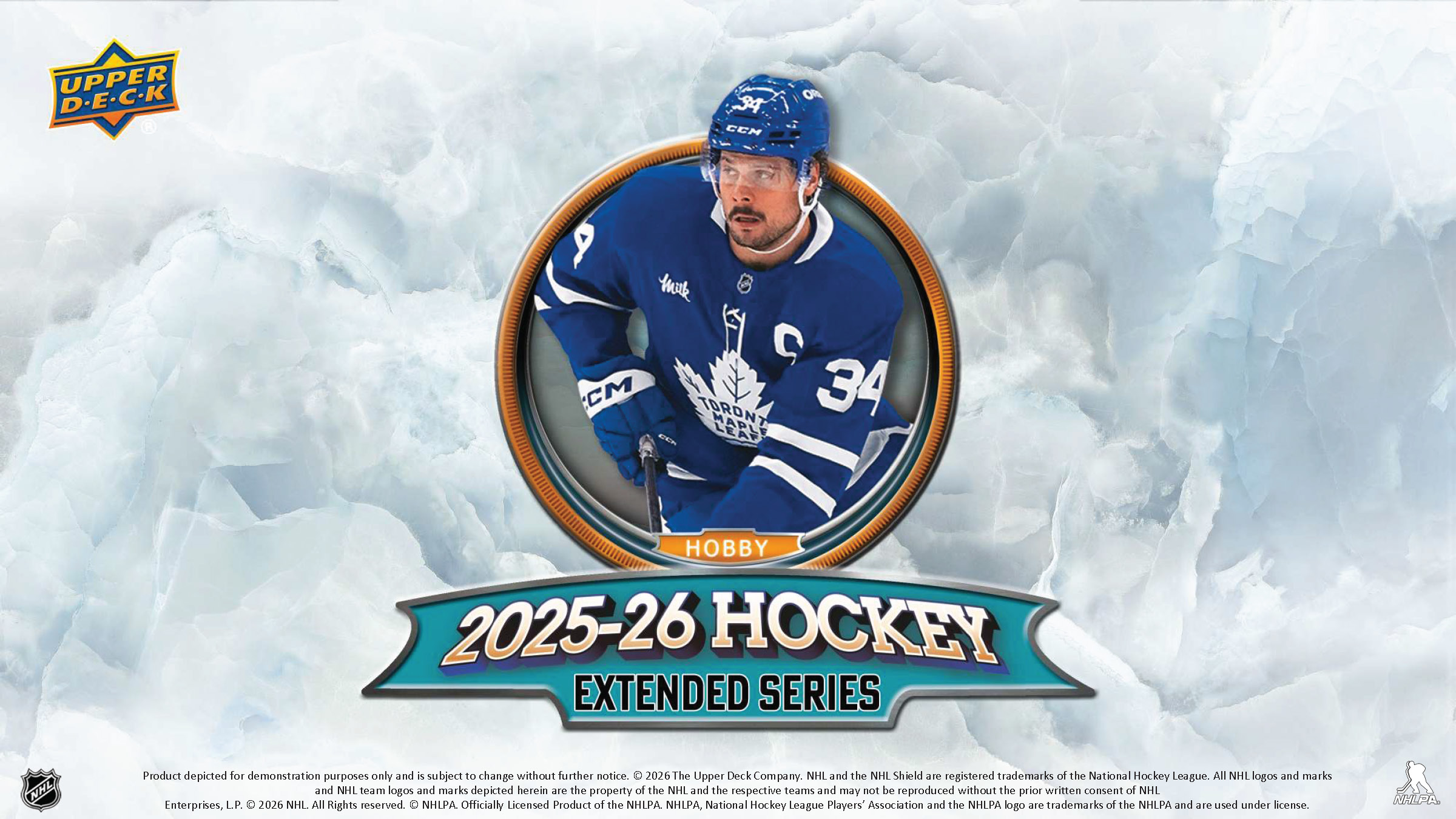 エージェント　オブ　シールド　upper deck 製品情報】NHL 2025-26 UPPER DECK EXTENDED SERIES HOBBY