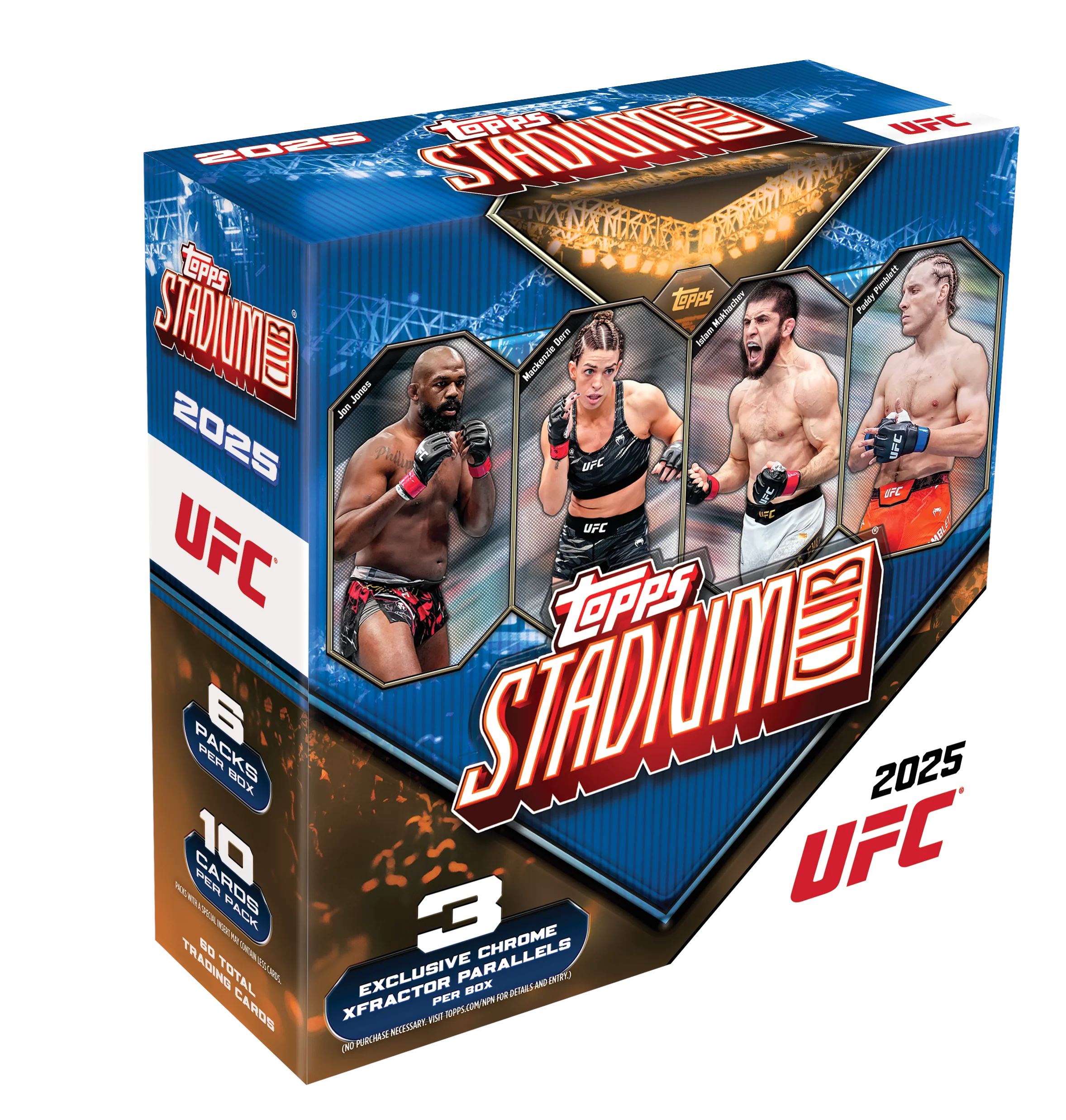 製品情報】2025 TOPPS STADIUM CLUB UFC MEGA BOX