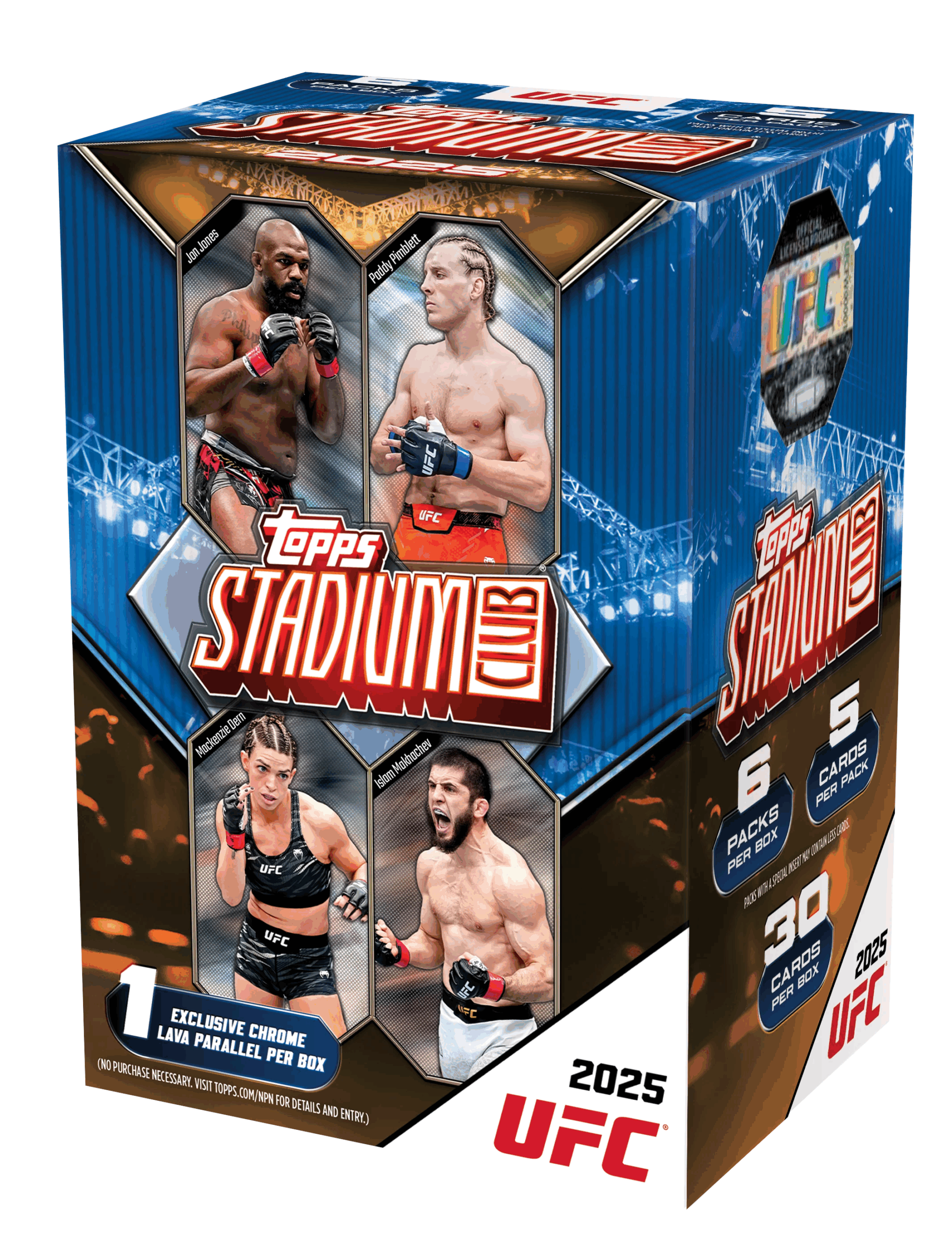 製品情報】2025 TOPPS STADIUM CLUB UFC VALUE BOX
