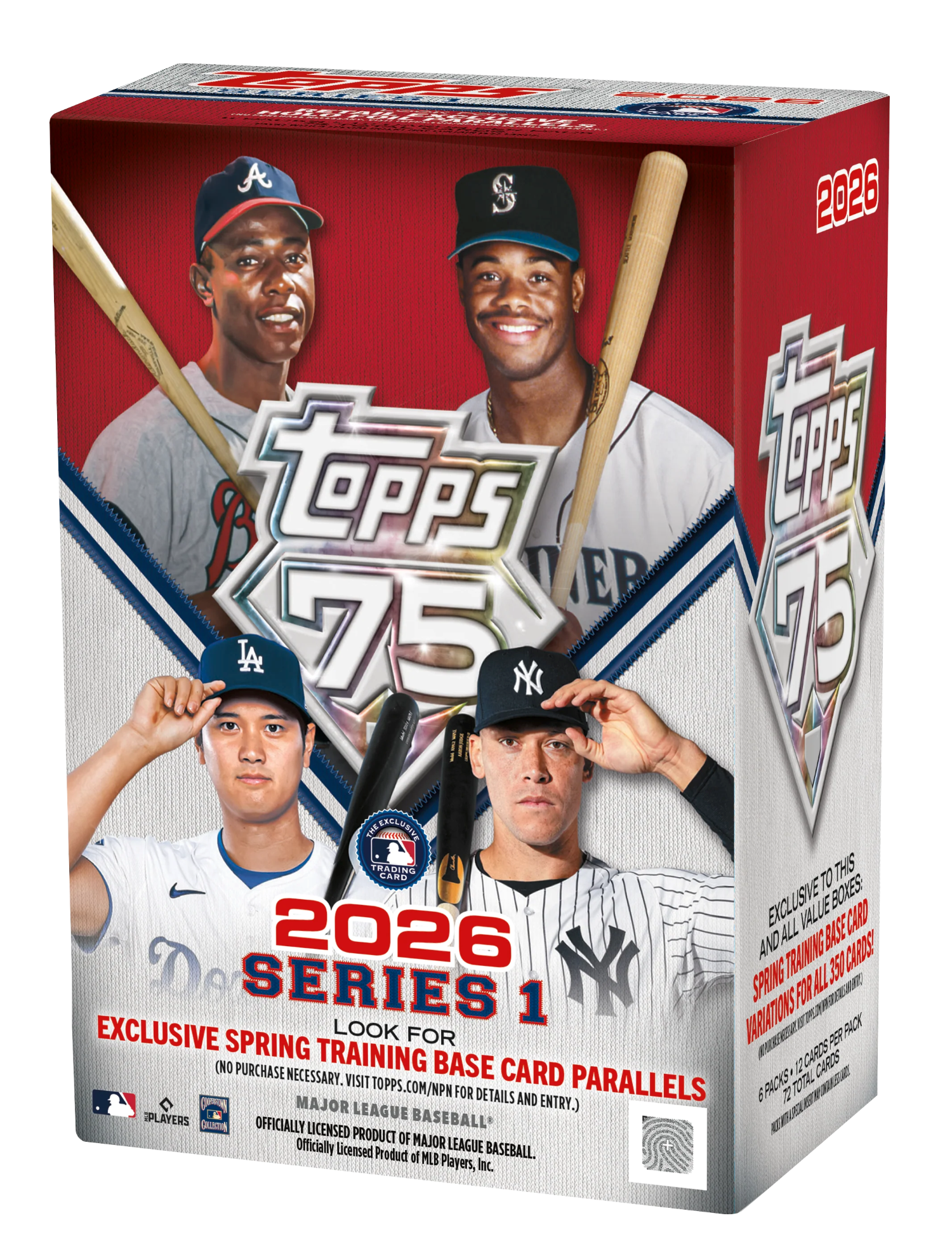 製品情報】 MLB 2026 TOPPS SERIES 1 BASEBALL VALUE BOX