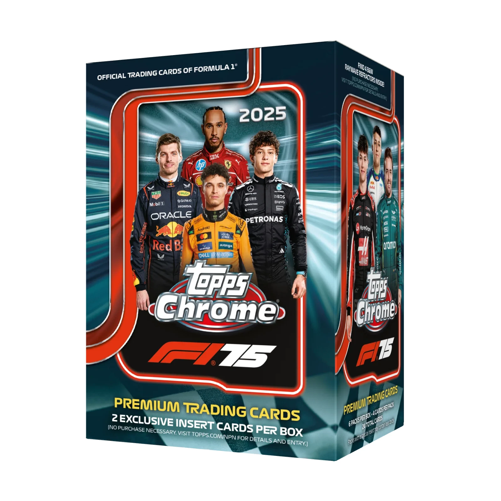 製品情報】2025 TOPPS CHROME FORMULA 1 VALUE BOX