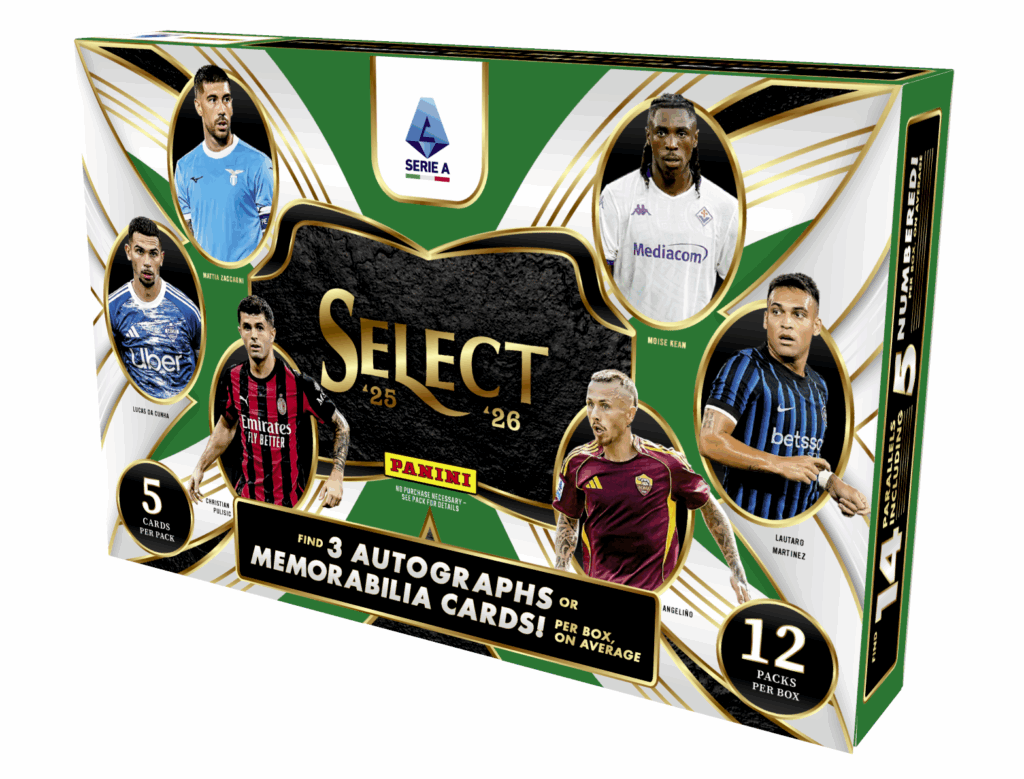 製品情報】2025-26 PANINI SELECT SERIE A SOCCER HOBBY