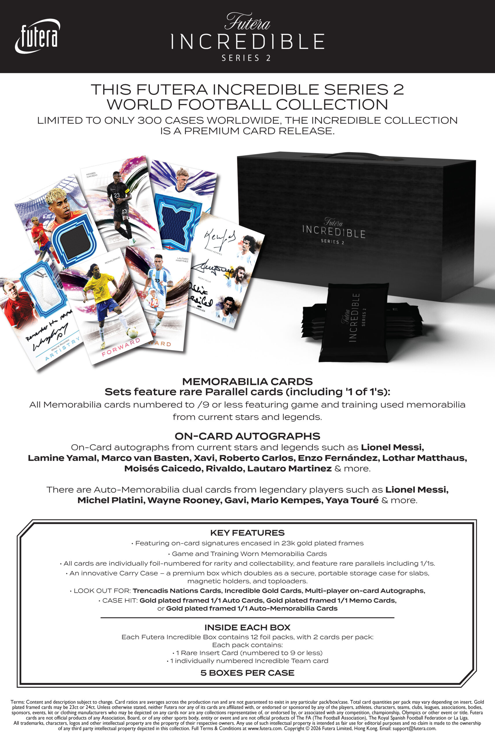 製品情報】2026 FUTERA INCREDIBLE SERIES 2 HOBBY