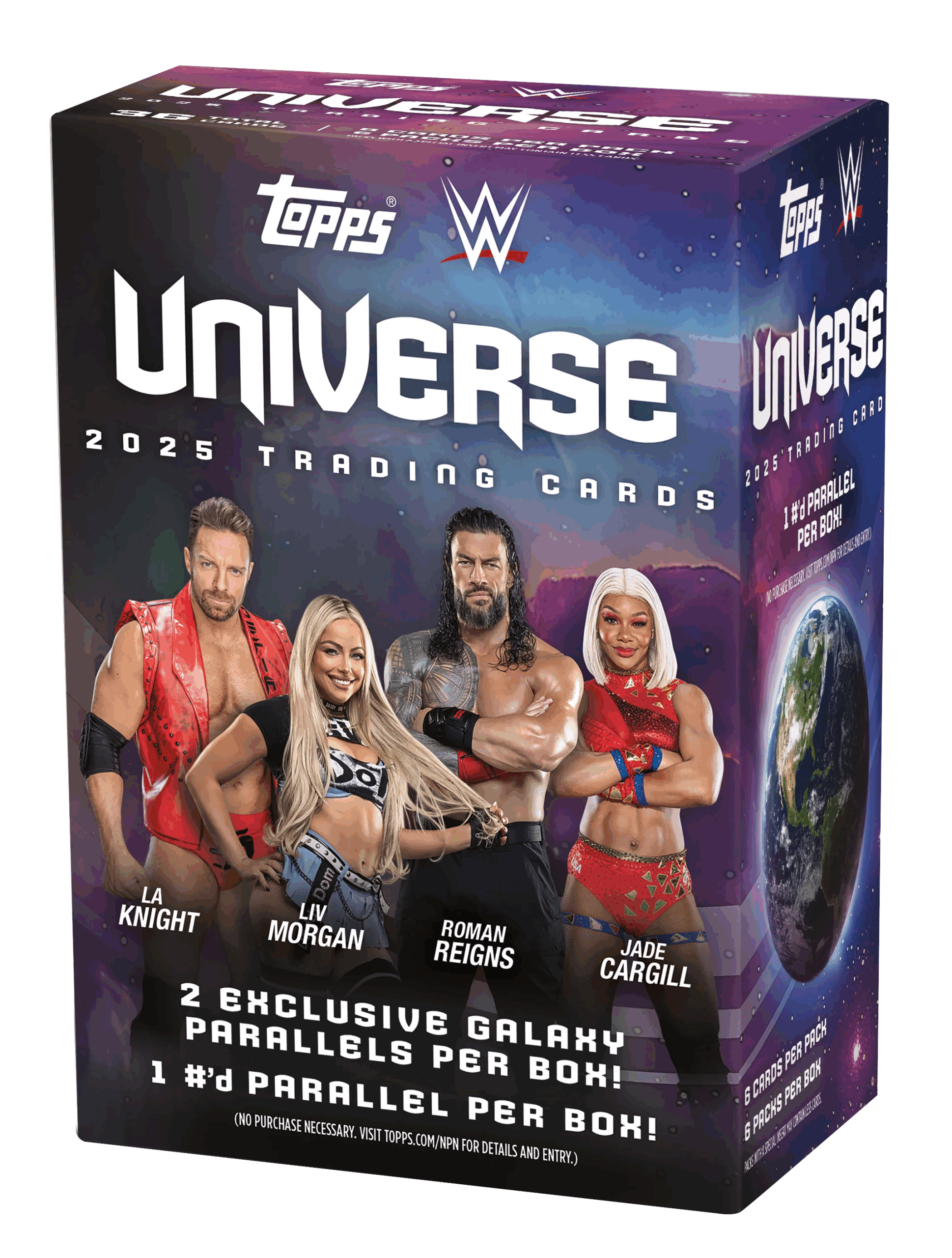 製品情報】2025 TOPPS WWE UNIVERSE VALUE BOX