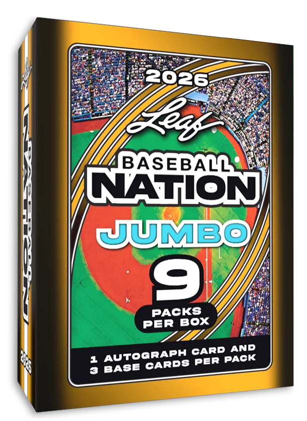 製品情報】2026 LEAF BASEBALL NATION JUMBO