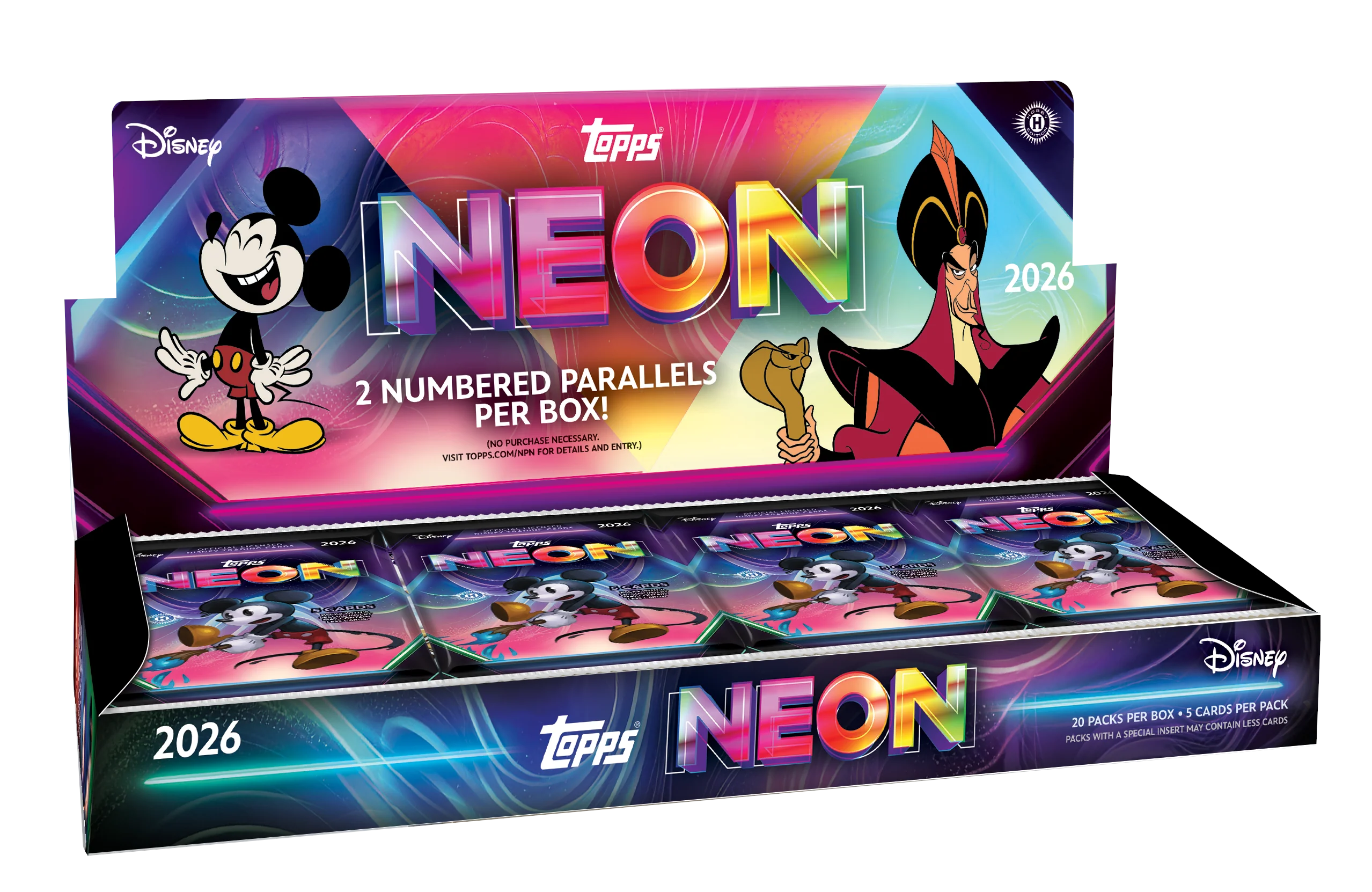 製品情報】2026 TOPPS DISNEY NEON HOBBY