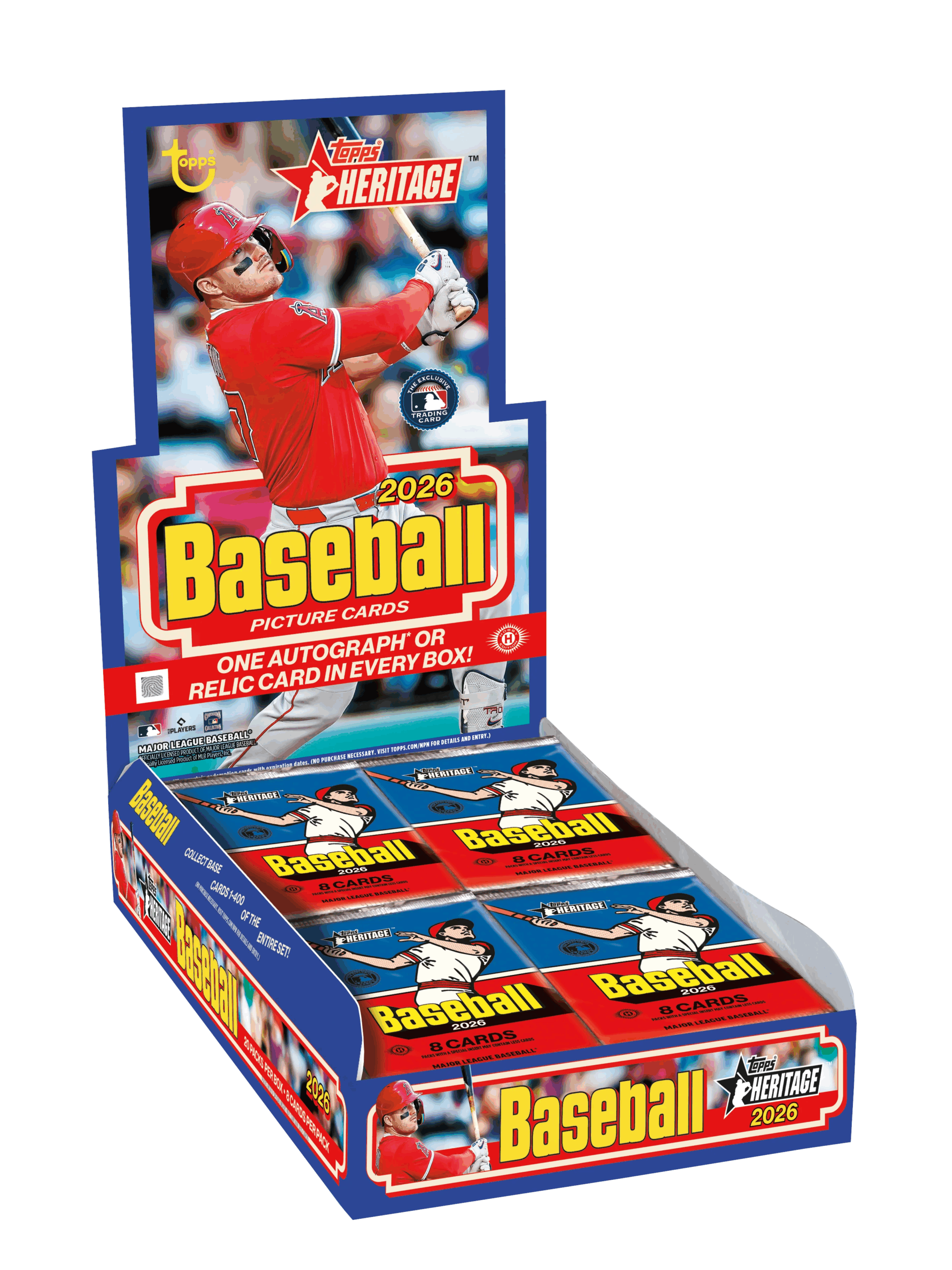 製品情報】MLB 2026 TOPPS HERITAGET BASEBALL HOBBY