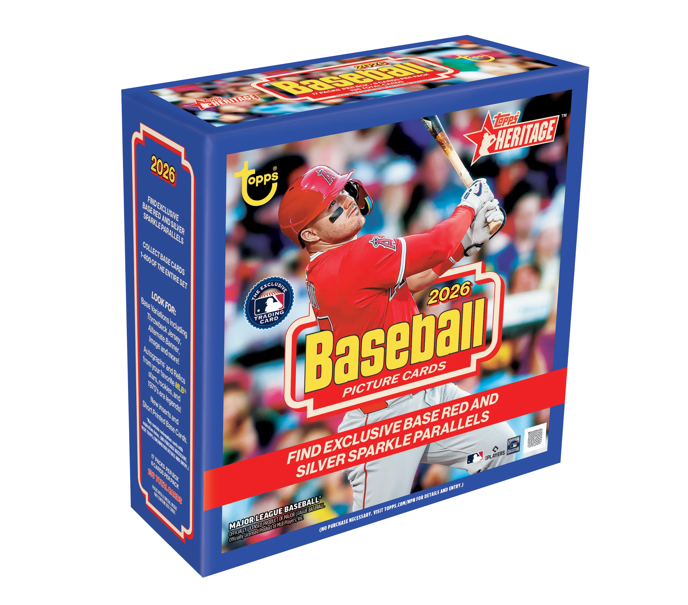 製品情報】MLB 2026 TOPPS HERITAGET BASEBALL MEGA BOX