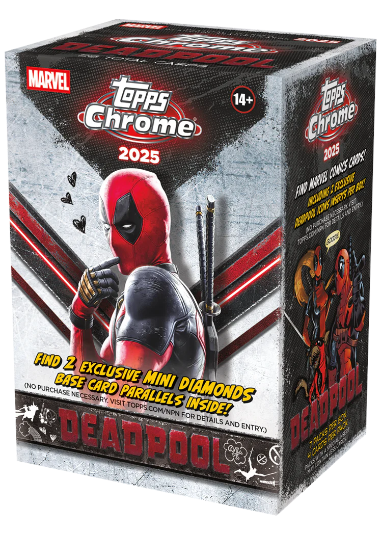 製品情報】2025 TOPPS CHROME DEADPOOL VALUE BOX