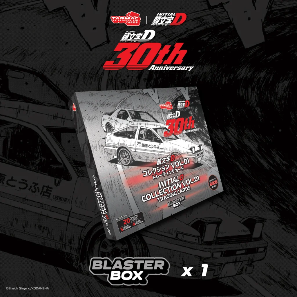製品情報】Tarmac Cards： Initial D Collection Vol.01 - 30th