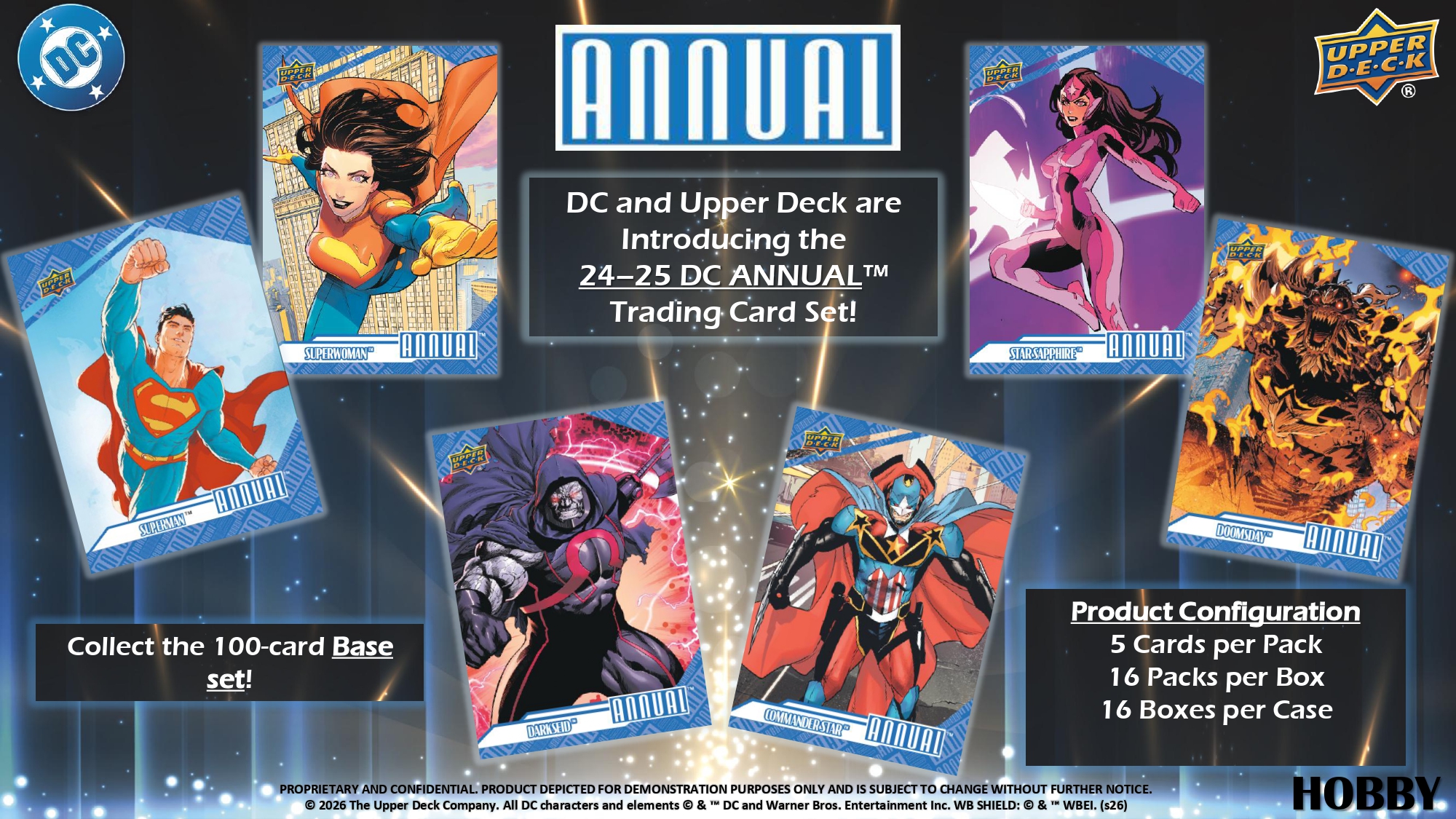 エージェント　オブ　シールド　upper deck 製品情報】2024-25 UPPER DECK ANNUAL DC HOBBY