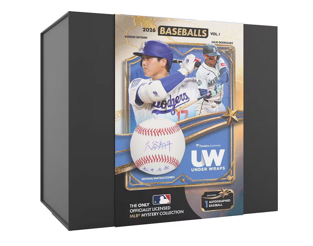 サイン入り ベータージュトラッサー sp 製品情報】2026 FANATICS UNDER WRAPS MLB BASEBALLS VOL.I