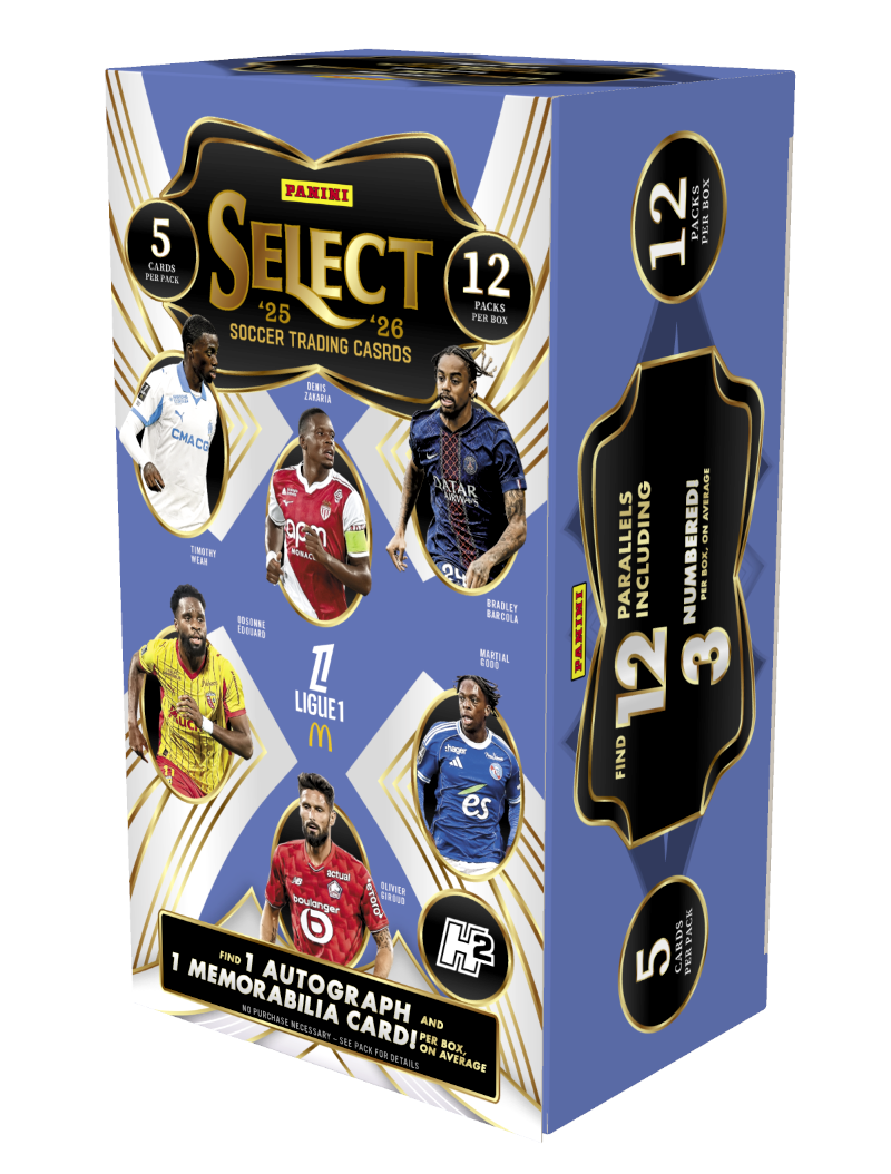 ウニョク トレカ シンガポール限定 製品情報】2025-26 PANINI SELECT LIGUE 1 SOCCER HOBBY H2